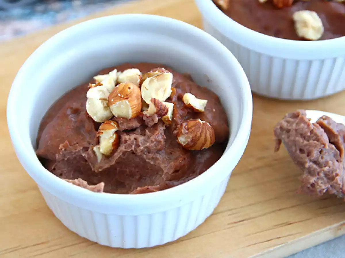 Hasselnøddecreme (vegansk og glutenfri dessert) - foto 4