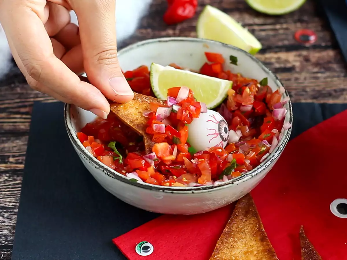 Heksehatte af tortillachips - foto 2
