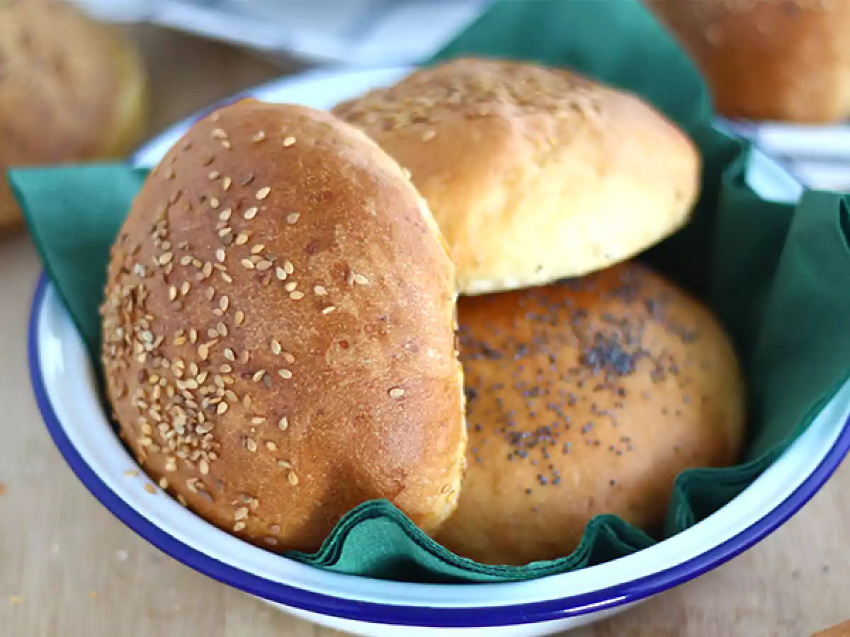 Hjemmelavede burgerboller - foto 2