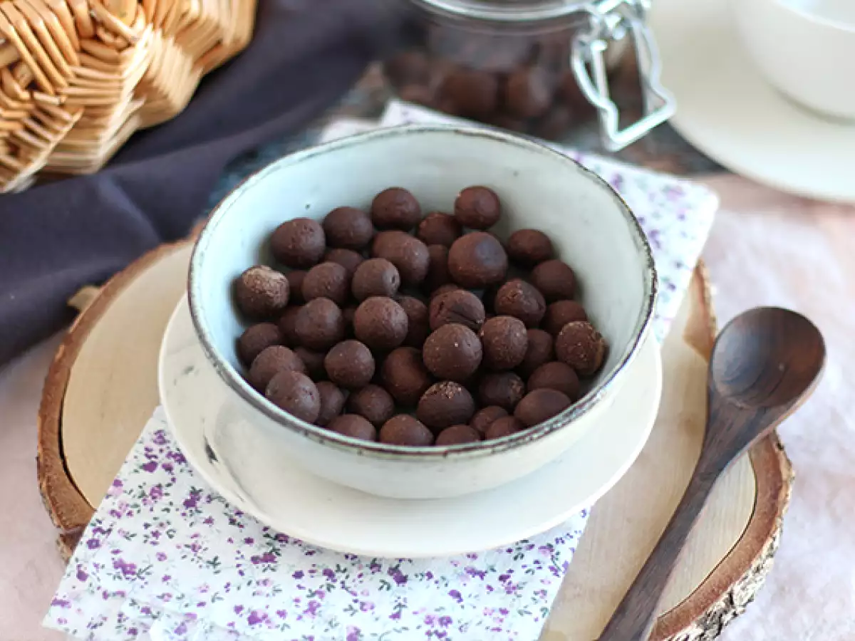 Hjemmelavede chokoladekugler som Nesquik - foto 6