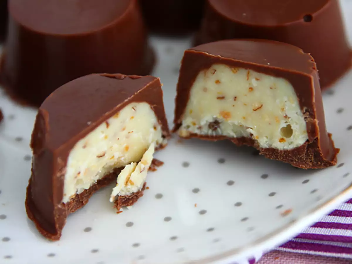Hjemmelavede chokolader inspireret af Kinder Schoko-Bons - foto 3