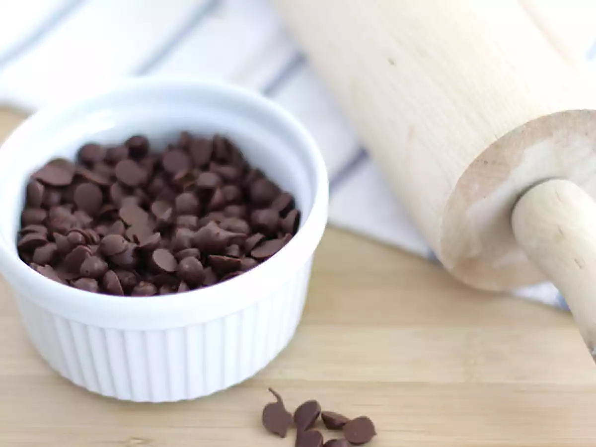 Hjemmelavede chokoladestykker