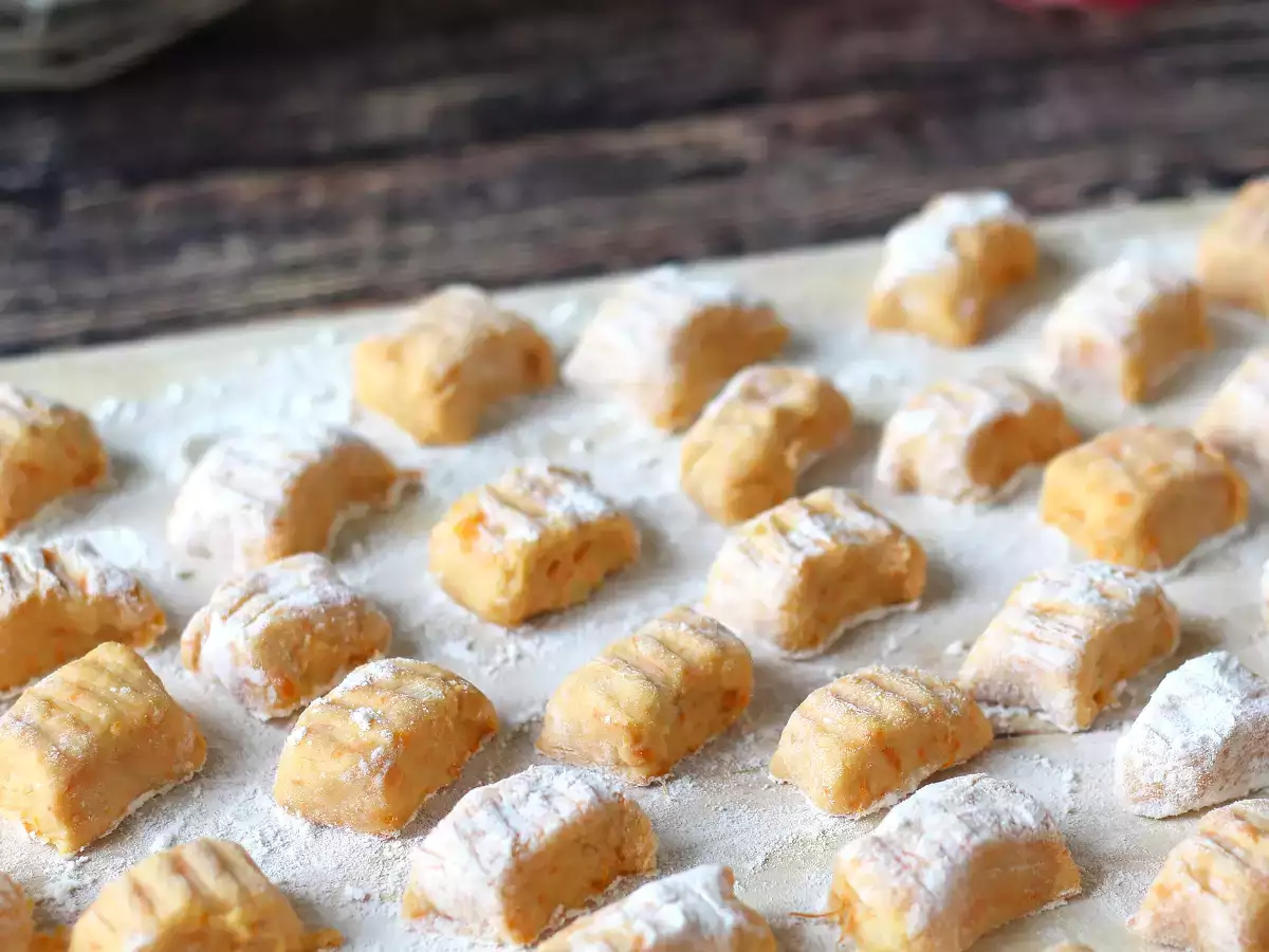 Hjemmelavede græskargnocchi: bløde, delikate og perfekte til efteråret! - foto 4