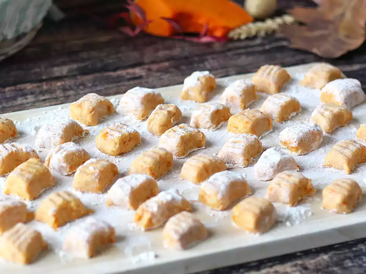 Hjemmelavede græskargnocchi: bløde, delikate og perfekte til efteråret! - foto 5