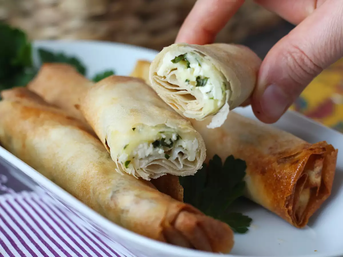 Hjemmelavede libanesiske rikakats i airfryer - foto 3