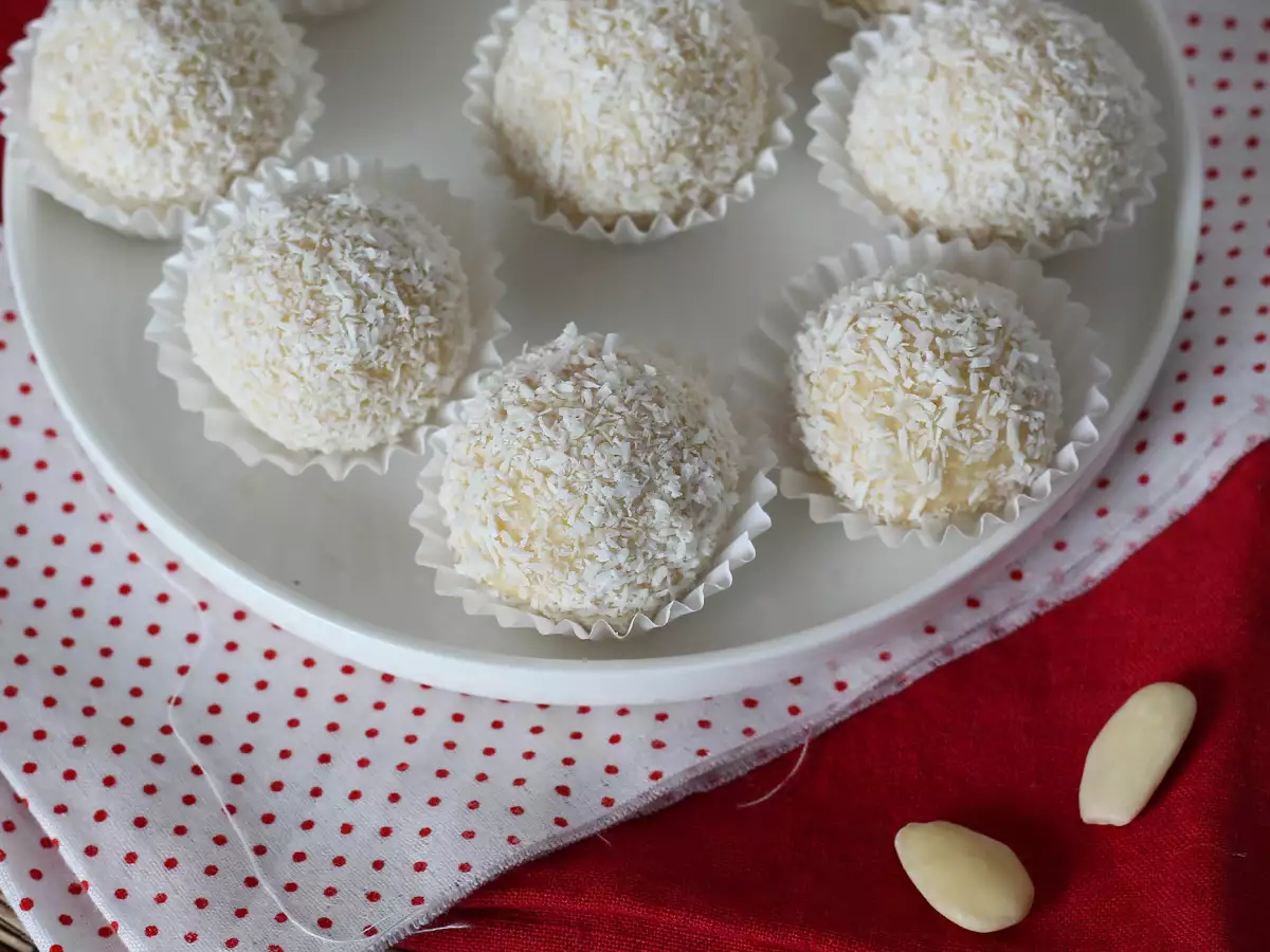 Hjemmelavede Raffaello-chokolader - foto 3