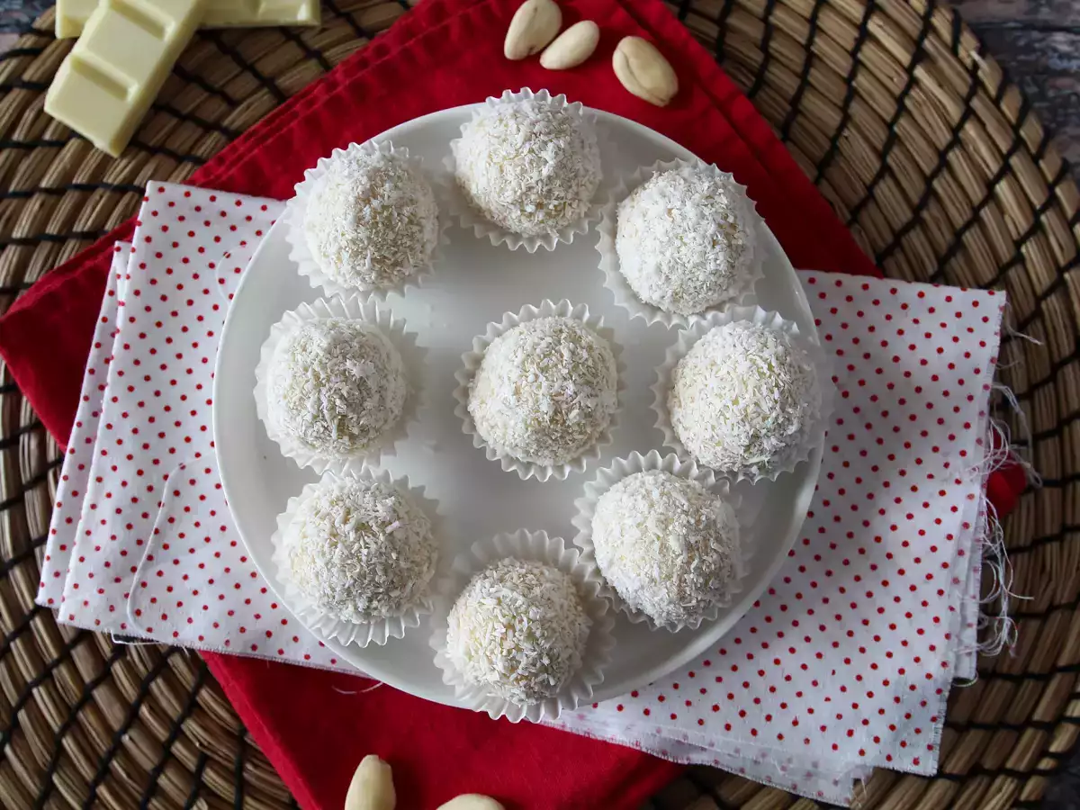 Hjemmelavede Raffaello-chokolader - foto 4