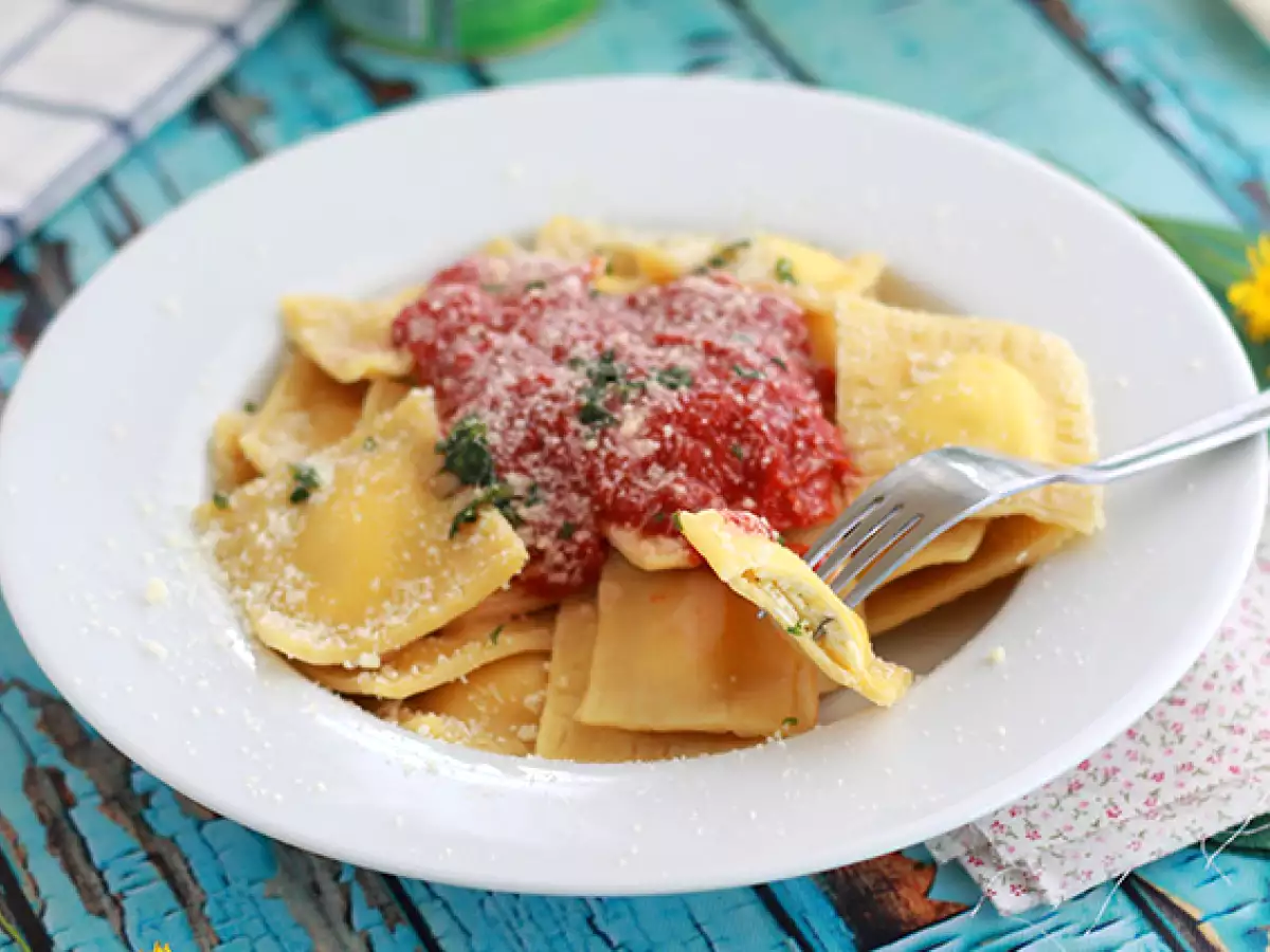 Hjemmelavede ravioli med ricotta – opskrift trin for trin - foto 2
