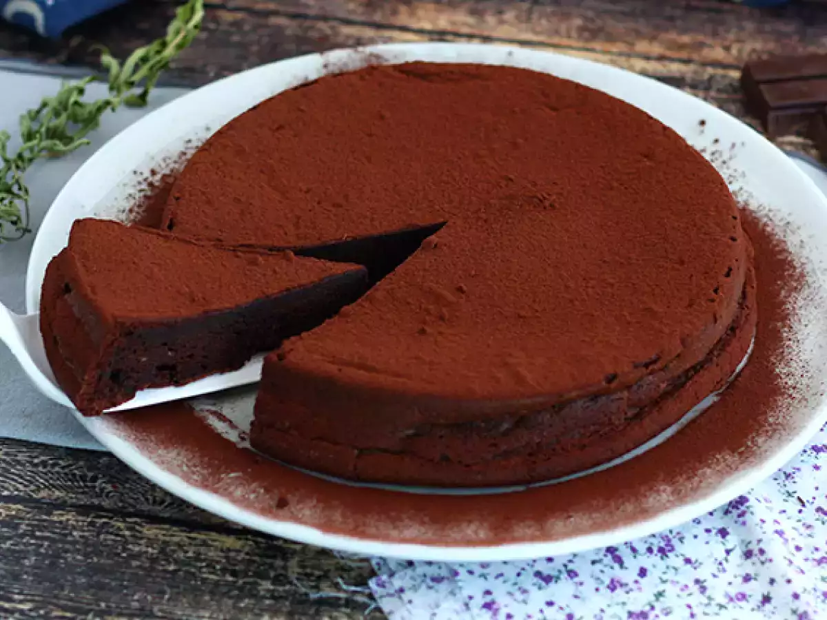 Hjemmelavet chokolademoussekage - foto 4