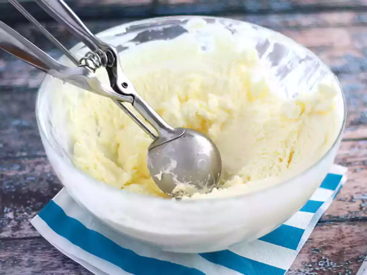 Hjemmelavet is uden ismaskine