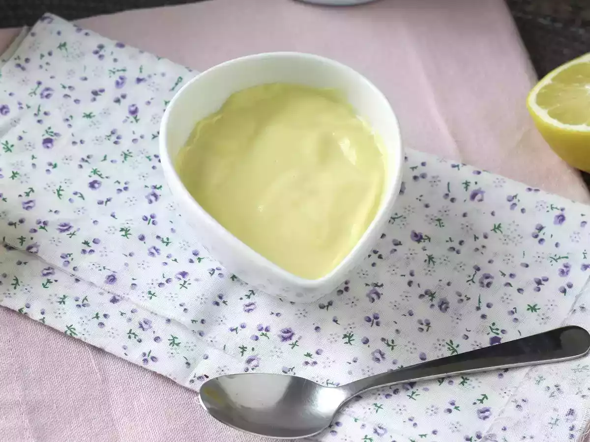 Hjemmelavet mayonnaise med olivenolie