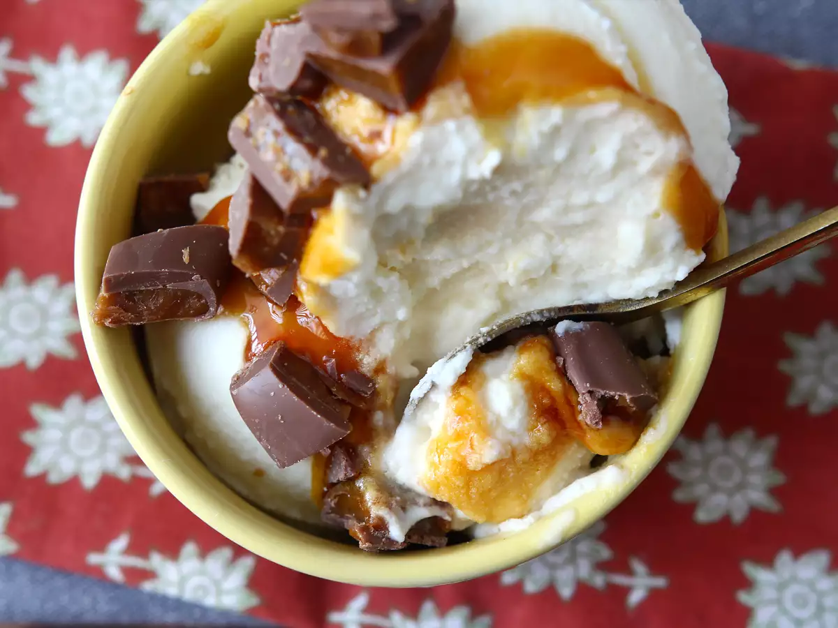 Hjemmelavet McFlurry med Daim og karamel i Ninja Creami - foto 6