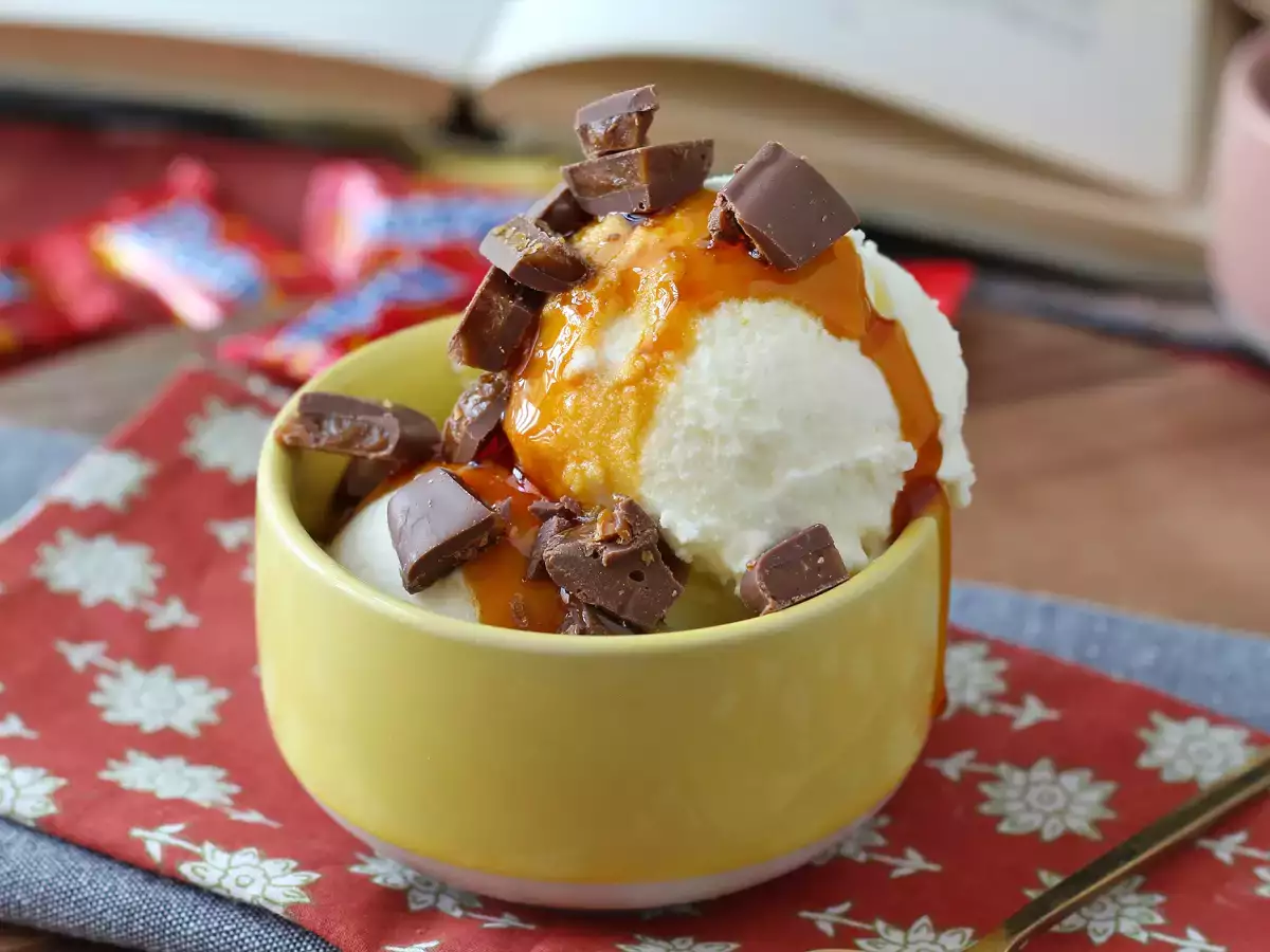 Hjemmelavet McFlurry med Daim og karamel i Ninja Creami - foto 7