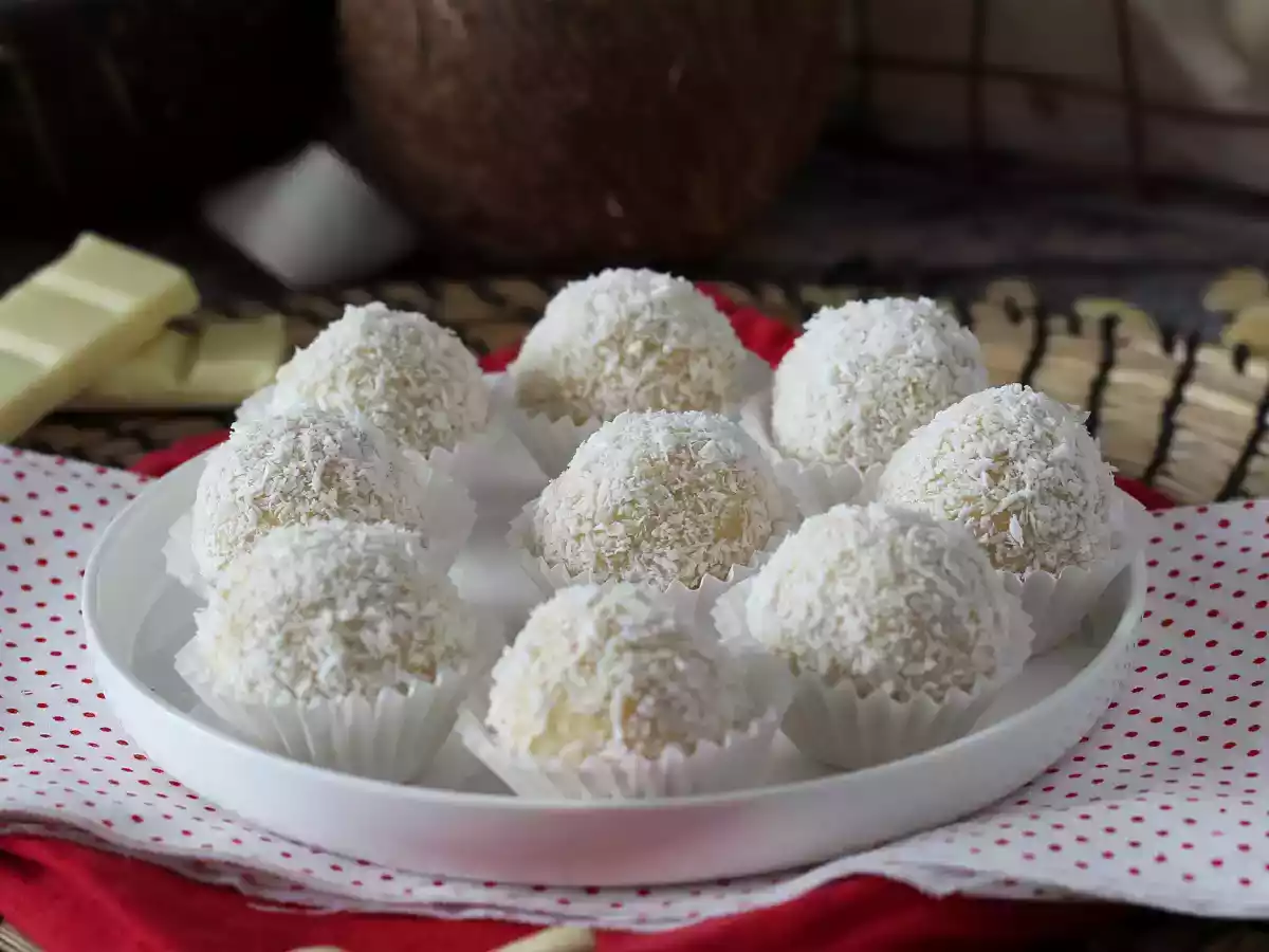 Hjemmelavet Raffaello chokolade