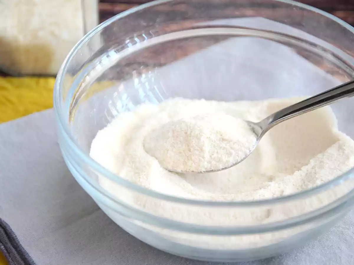 Hjemmelavet rismel (glutenfri) - foto 2