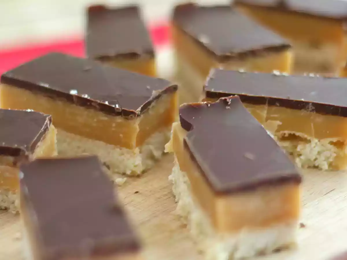 Hjemmelavet Twix eller Shortbread Millionaire - foto 3