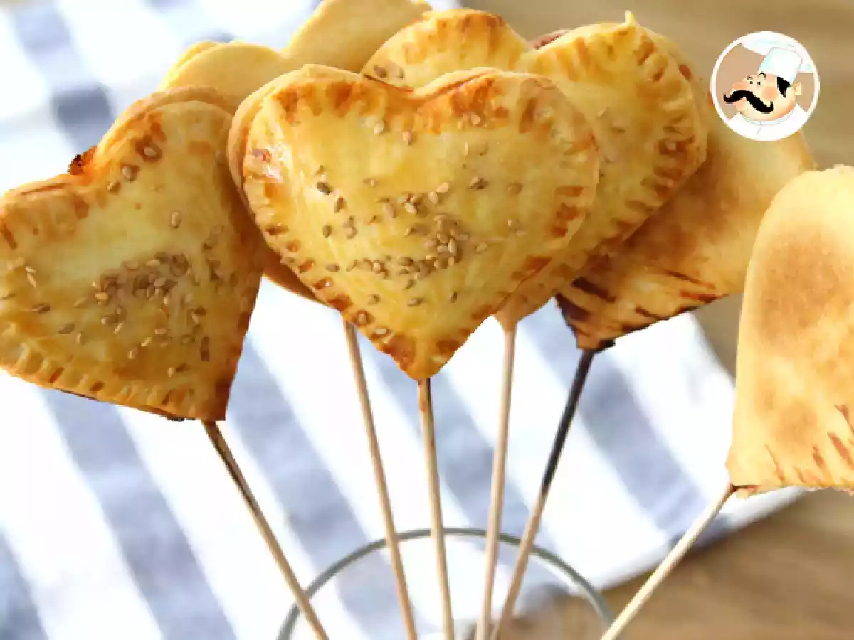 Hjerteformede pie pops til valentinsdag - foto 3