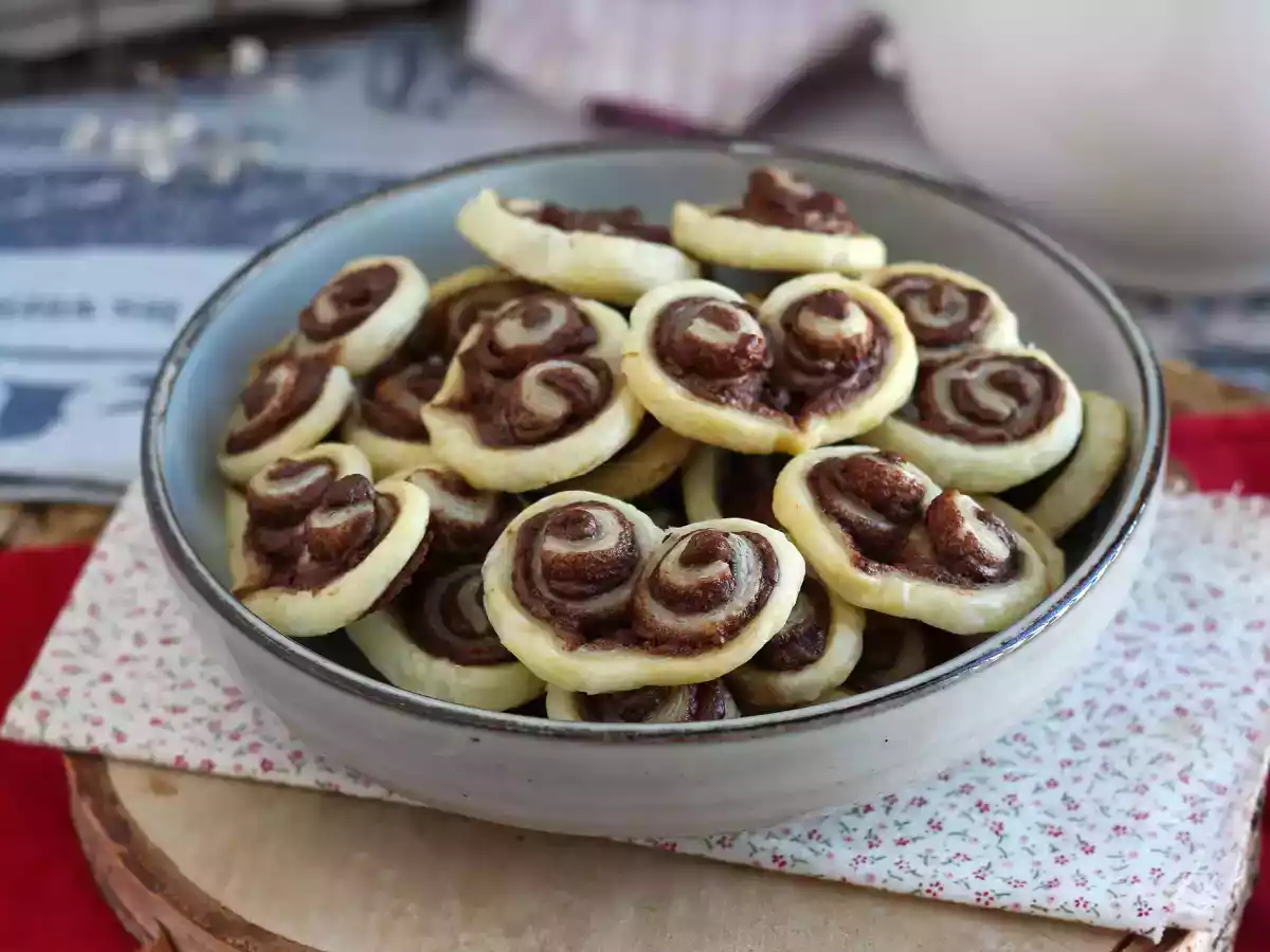 Hjerter af butterdej til Valentinsdag