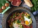 Huevos rotos – den nemme spanske opskrift med kartofler og æg, foto 3