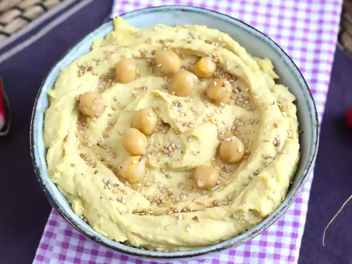 Hummus med konserveret citron for en endnu mere delikat smag - foto 2