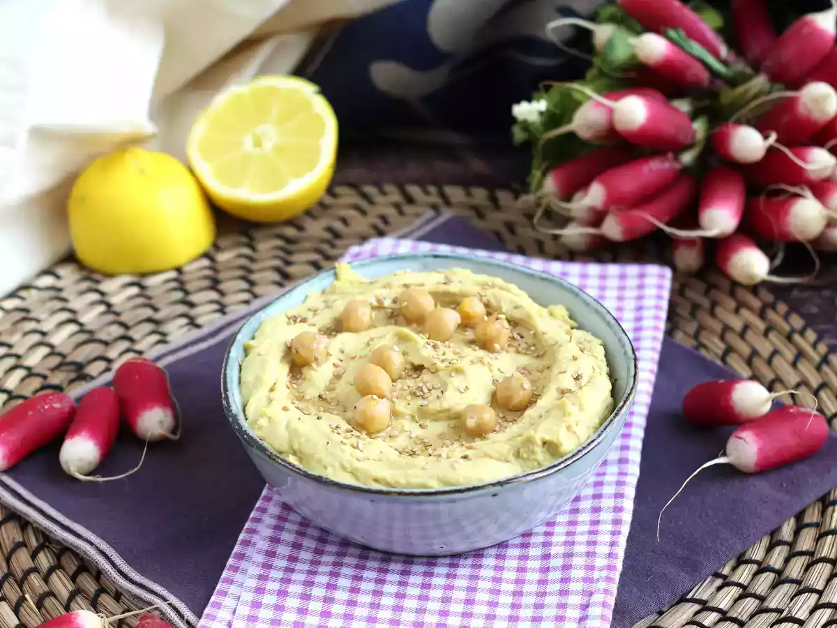 Hummus med konserveret citron for en endnu mere delikat smag - foto 3