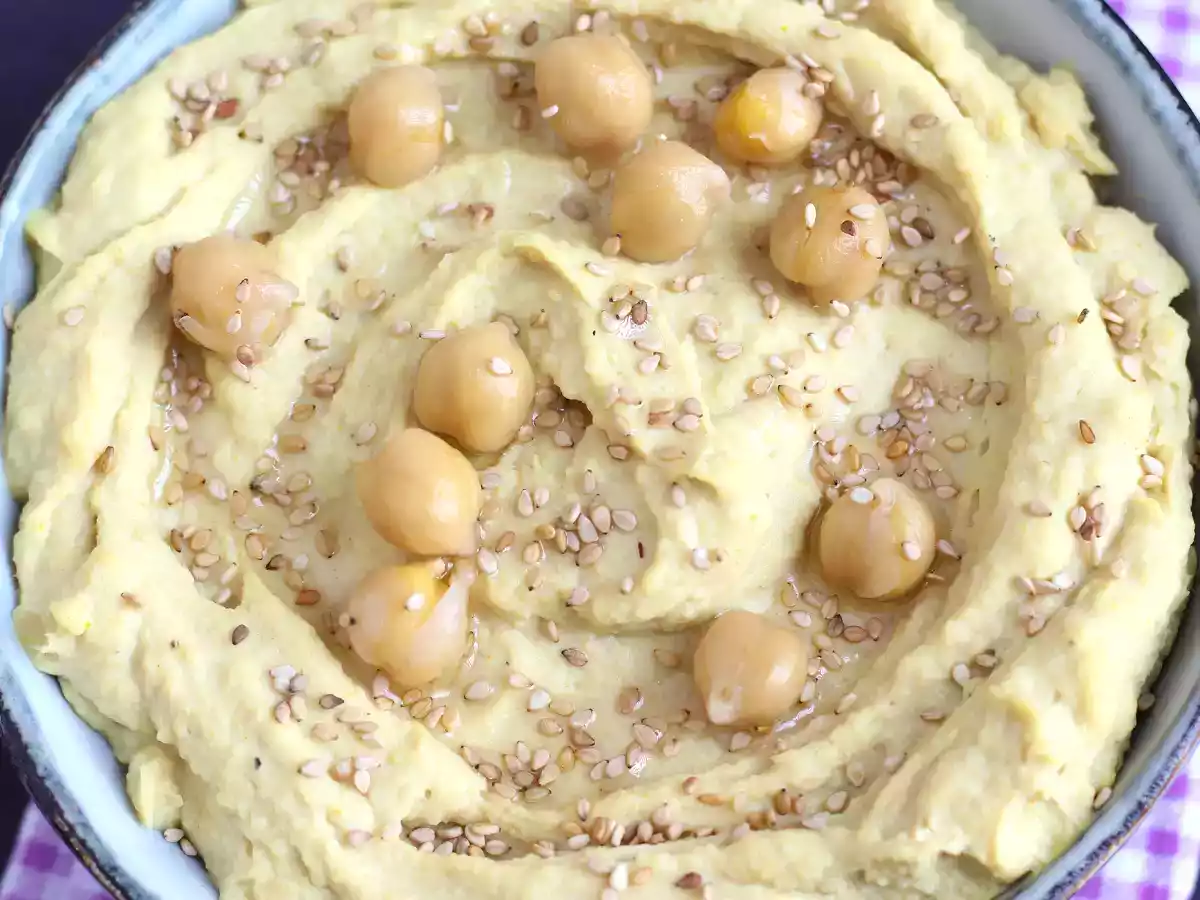 Hummus med konserveret citron for en endnu mere delikat smag - foto 4