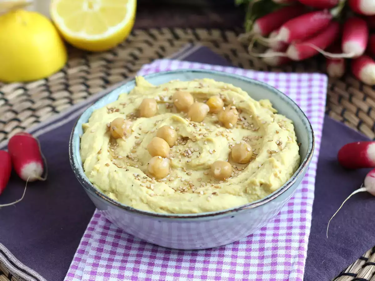 Hummus med syltet citron – for en endnu mere delikat smag