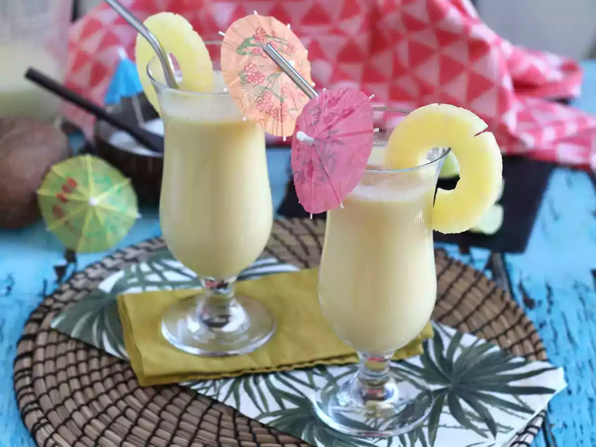 Hurtig alkoholfri piña colada