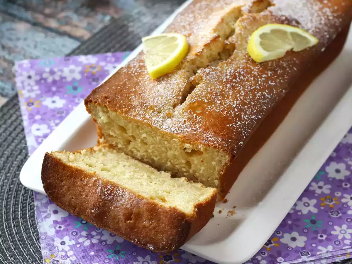 Hurtig citronkage i en blender! - foto 2