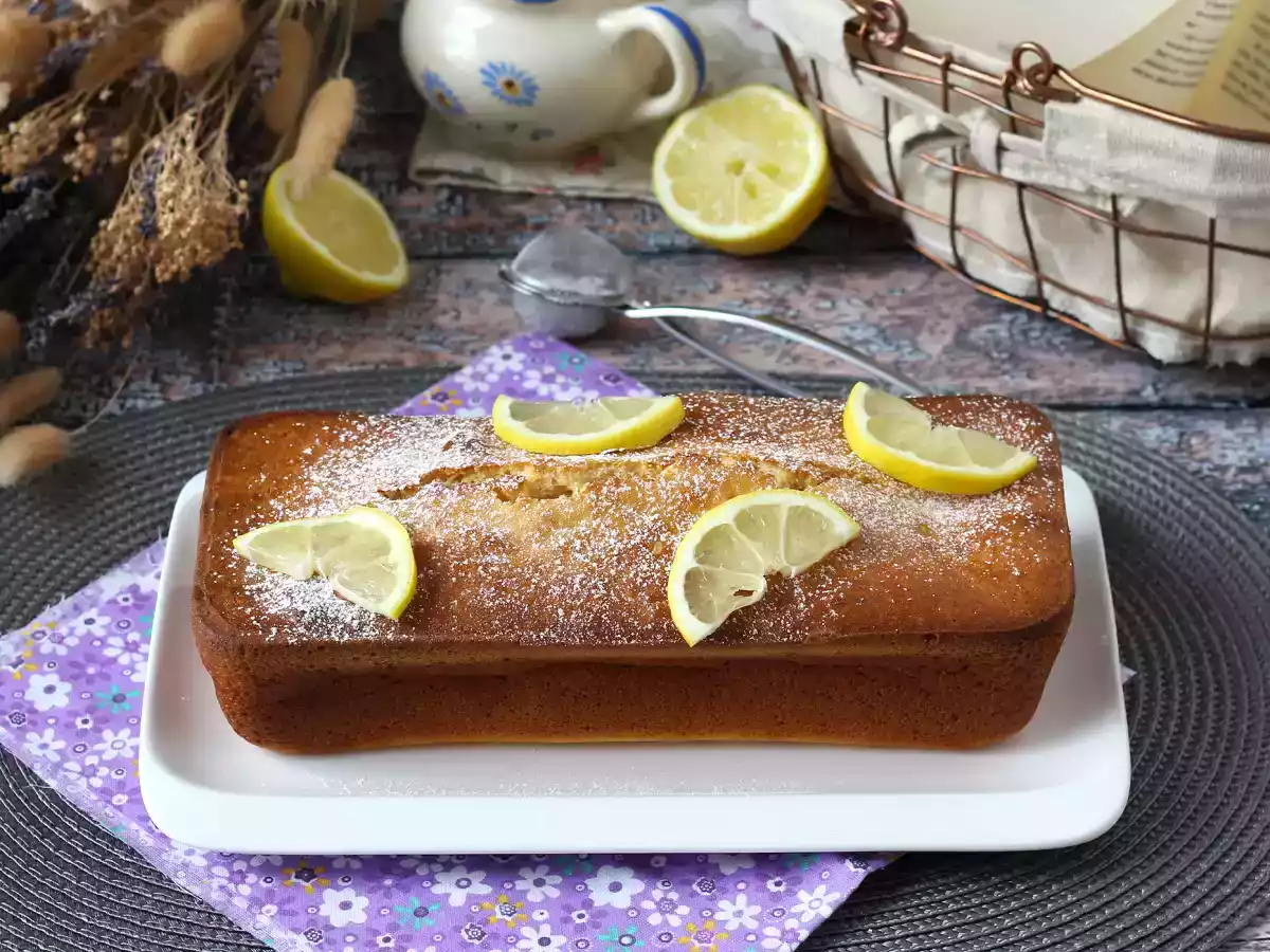 Hurtig citronkage i en blender! - foto 3