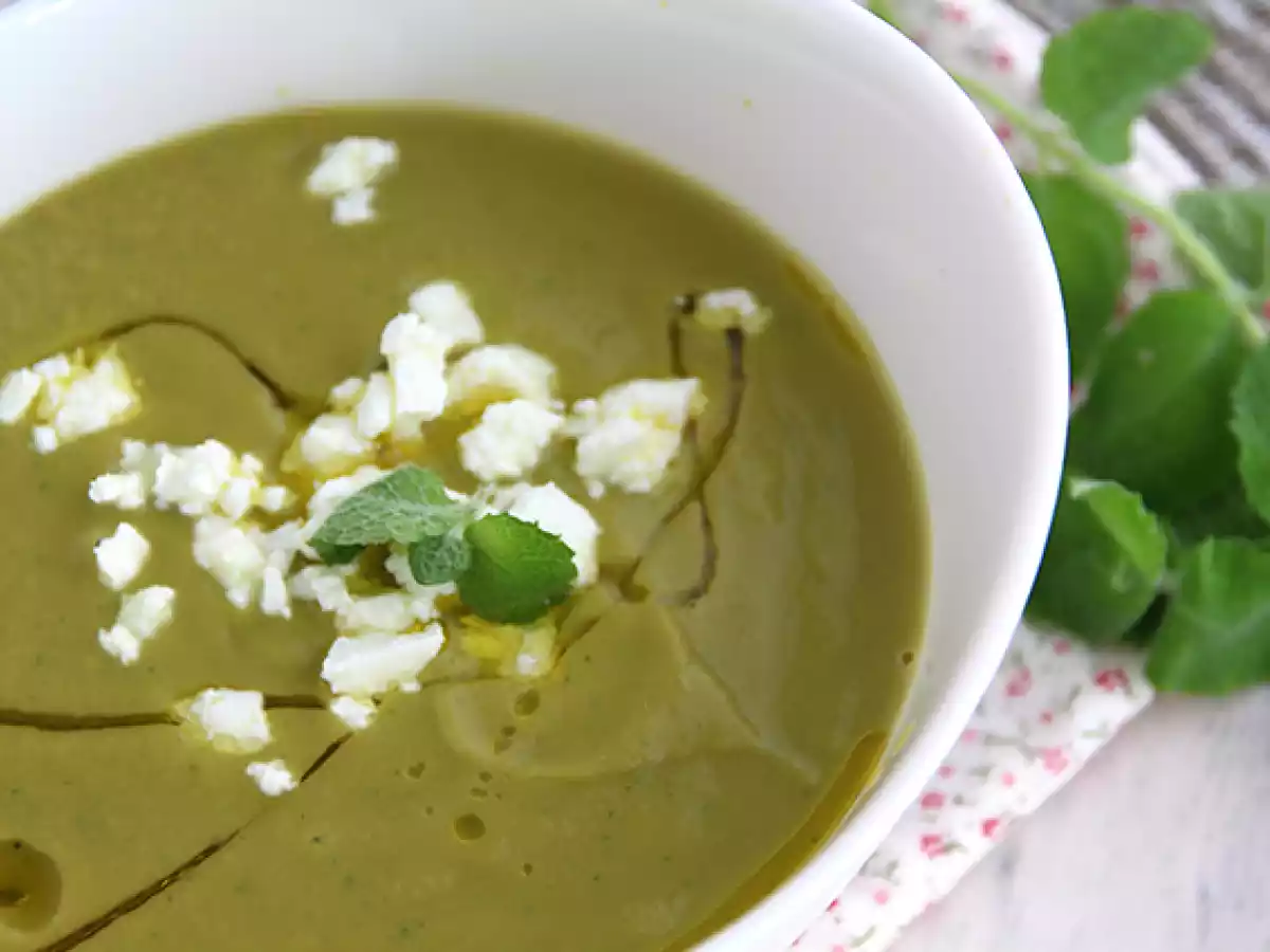 Hurtig kold ærtesuppe - foto 3