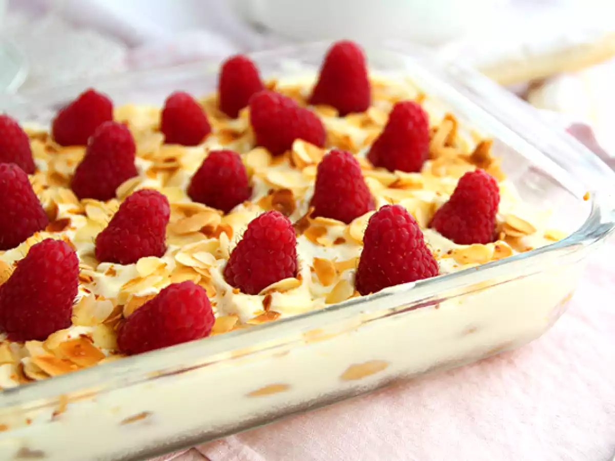 Hurtig og nem hindbær-tiramisu - foto 3