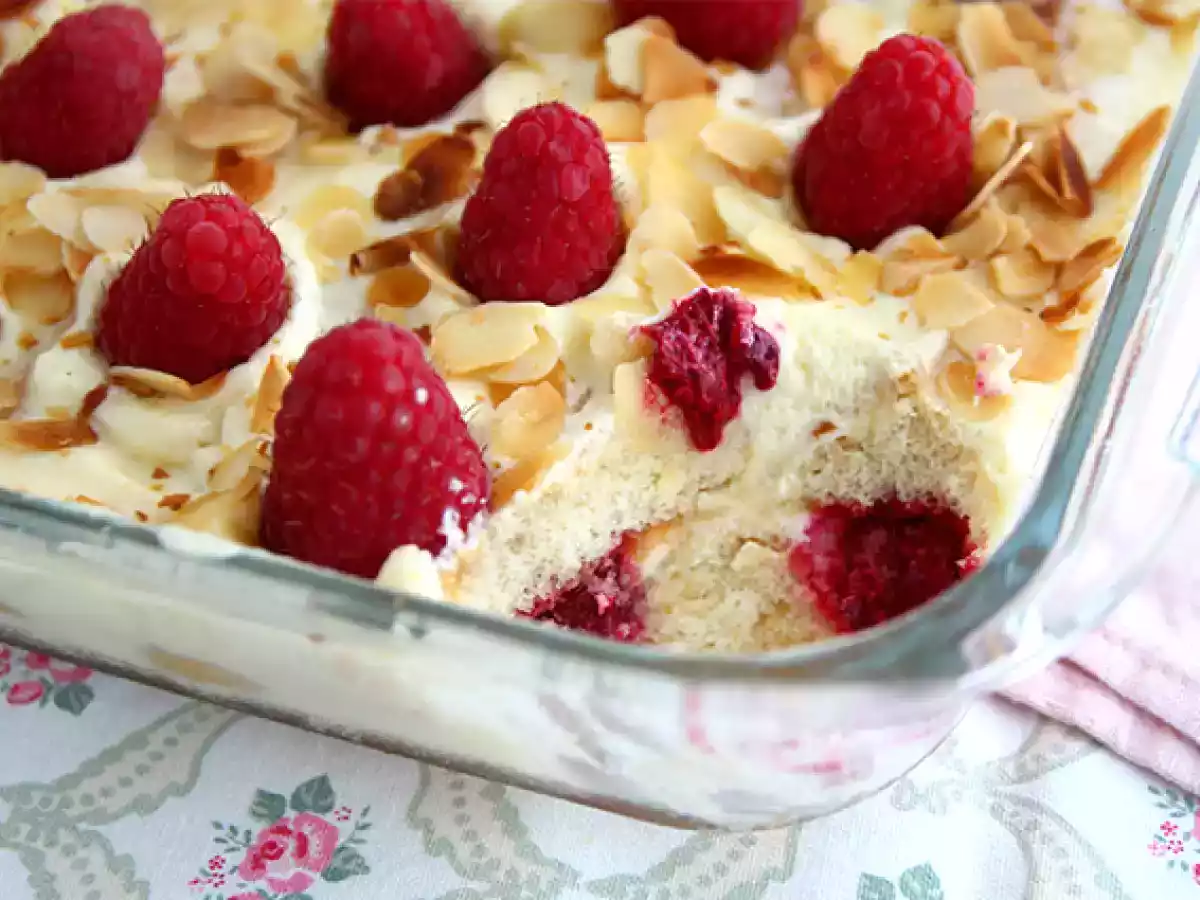 Hurtig og nem hindbær-tiramisu - foto 4