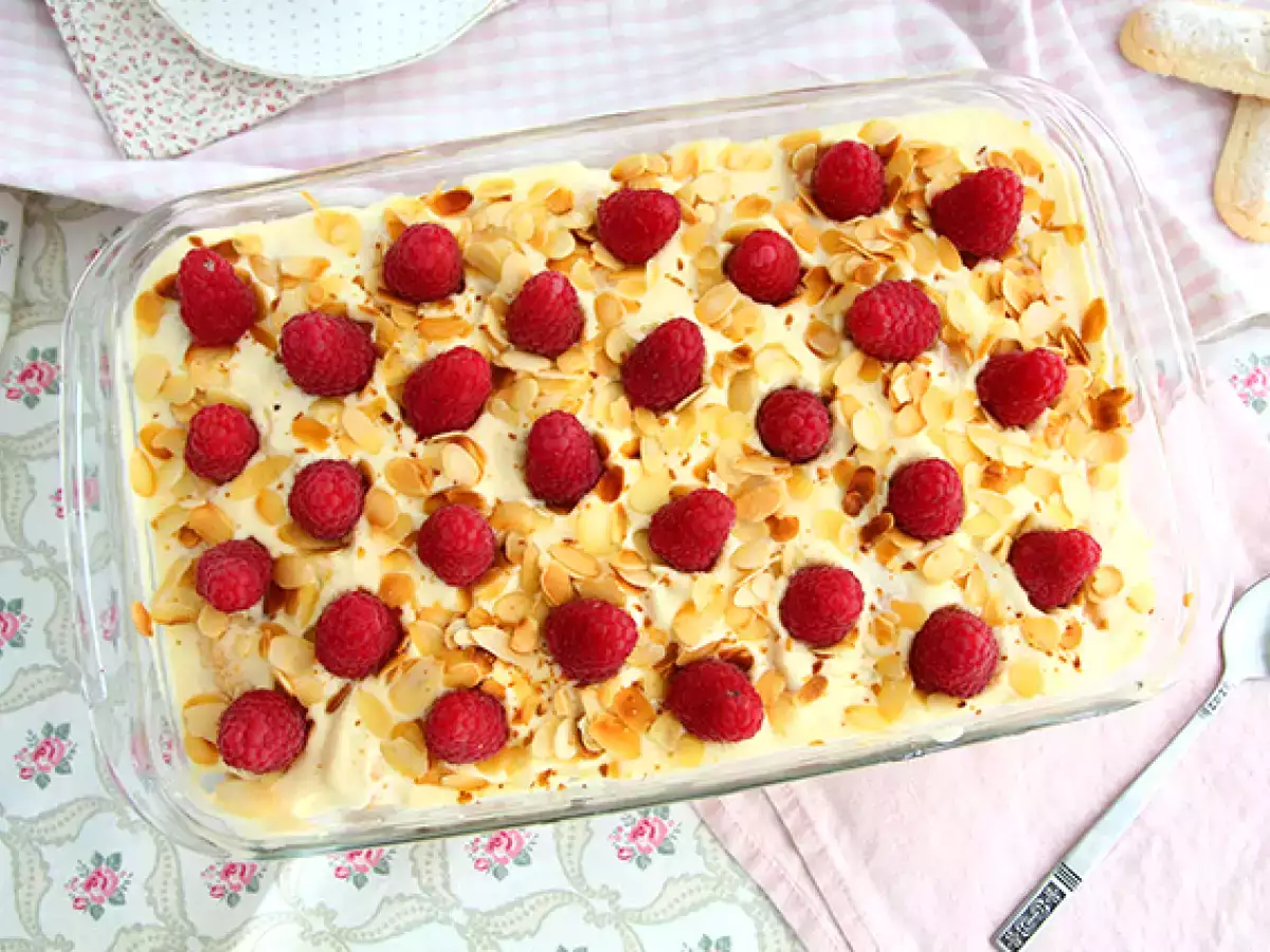 Hurtig og nem hindbærtiramisu - foto 2