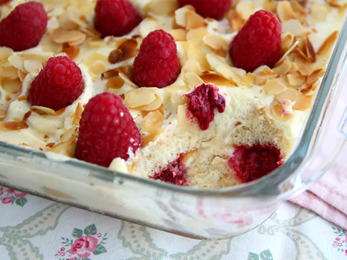 Hurtig og nem hindbærtiramisu - foto 4