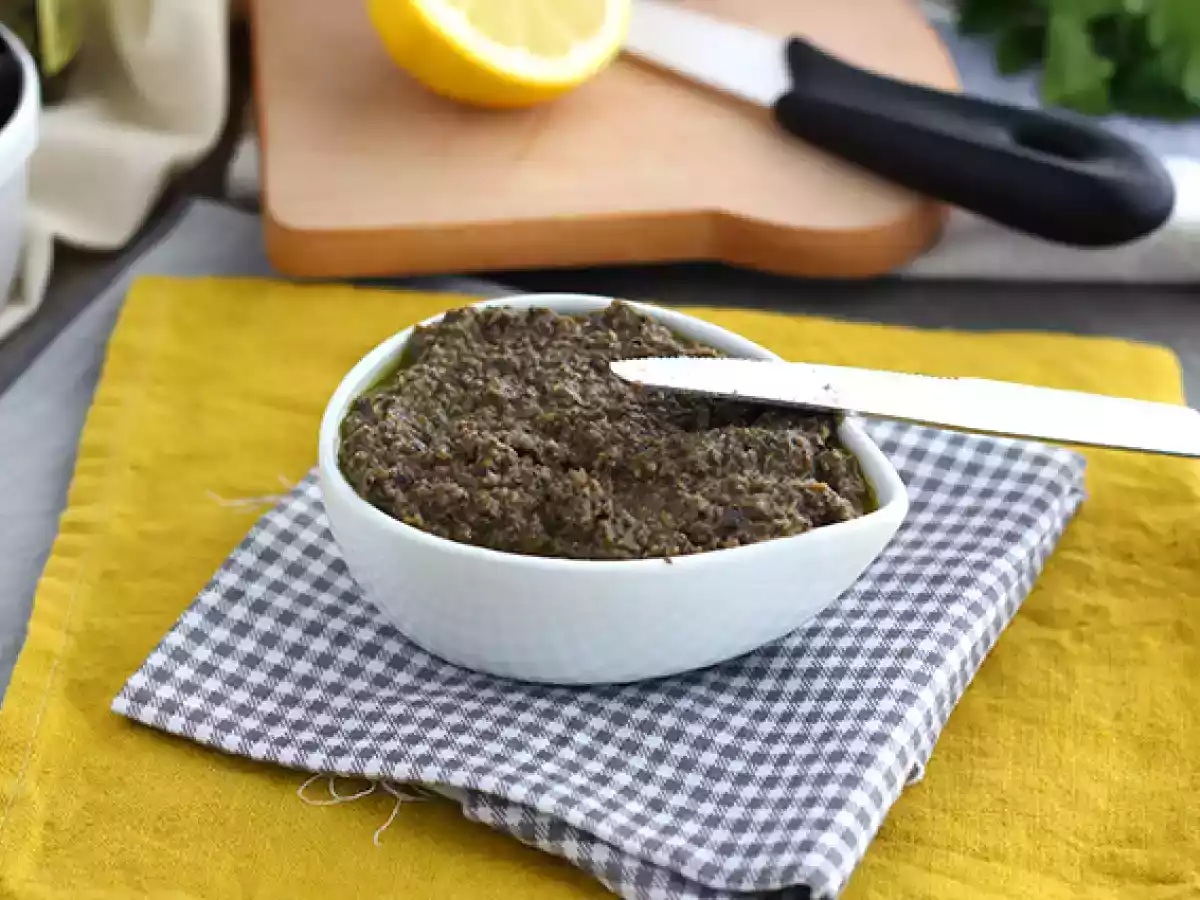 Hurtig tapenade med sorte oliven - foto 3