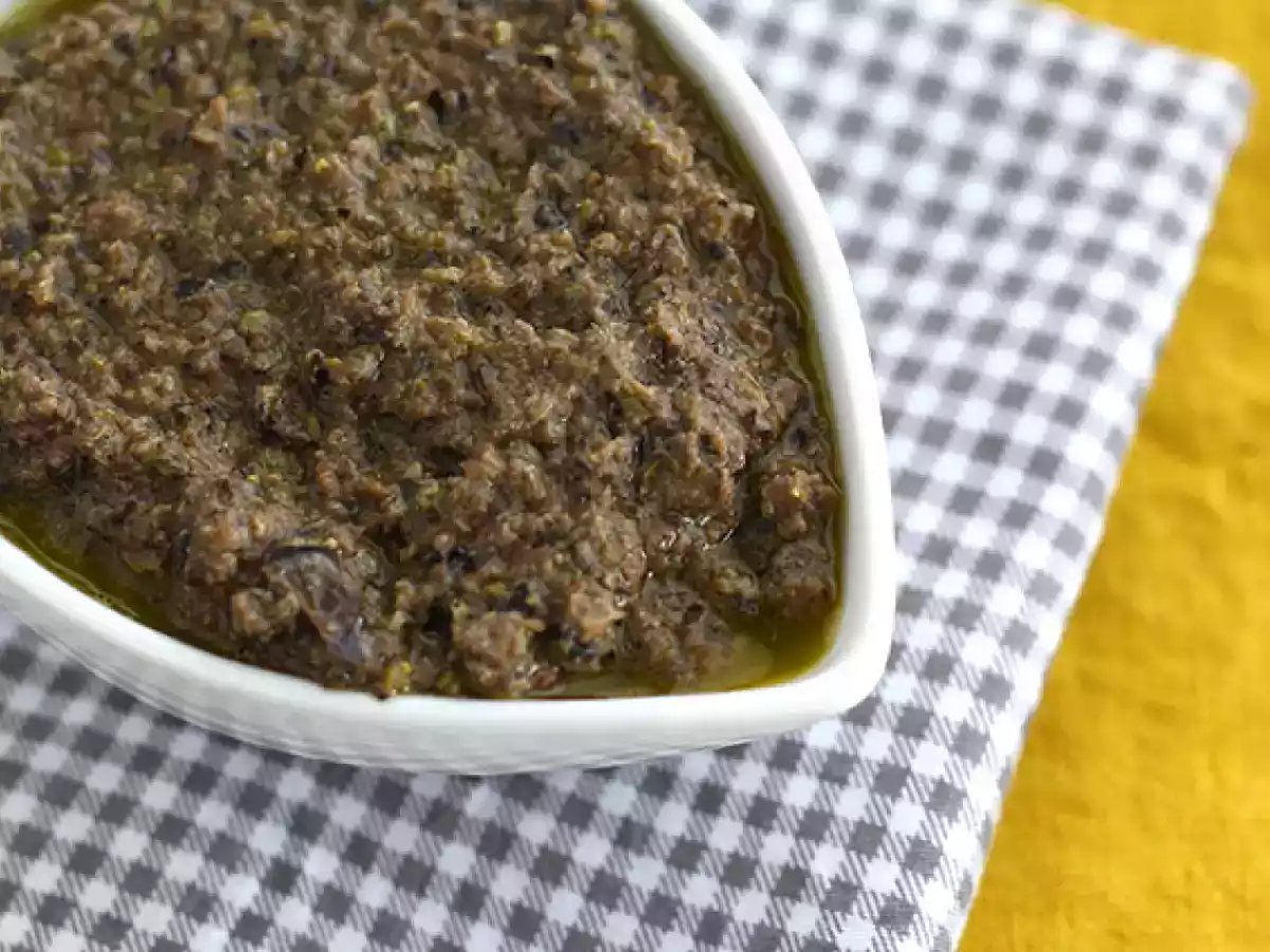 Hurtig tapenade med sorte oliven - foto 4