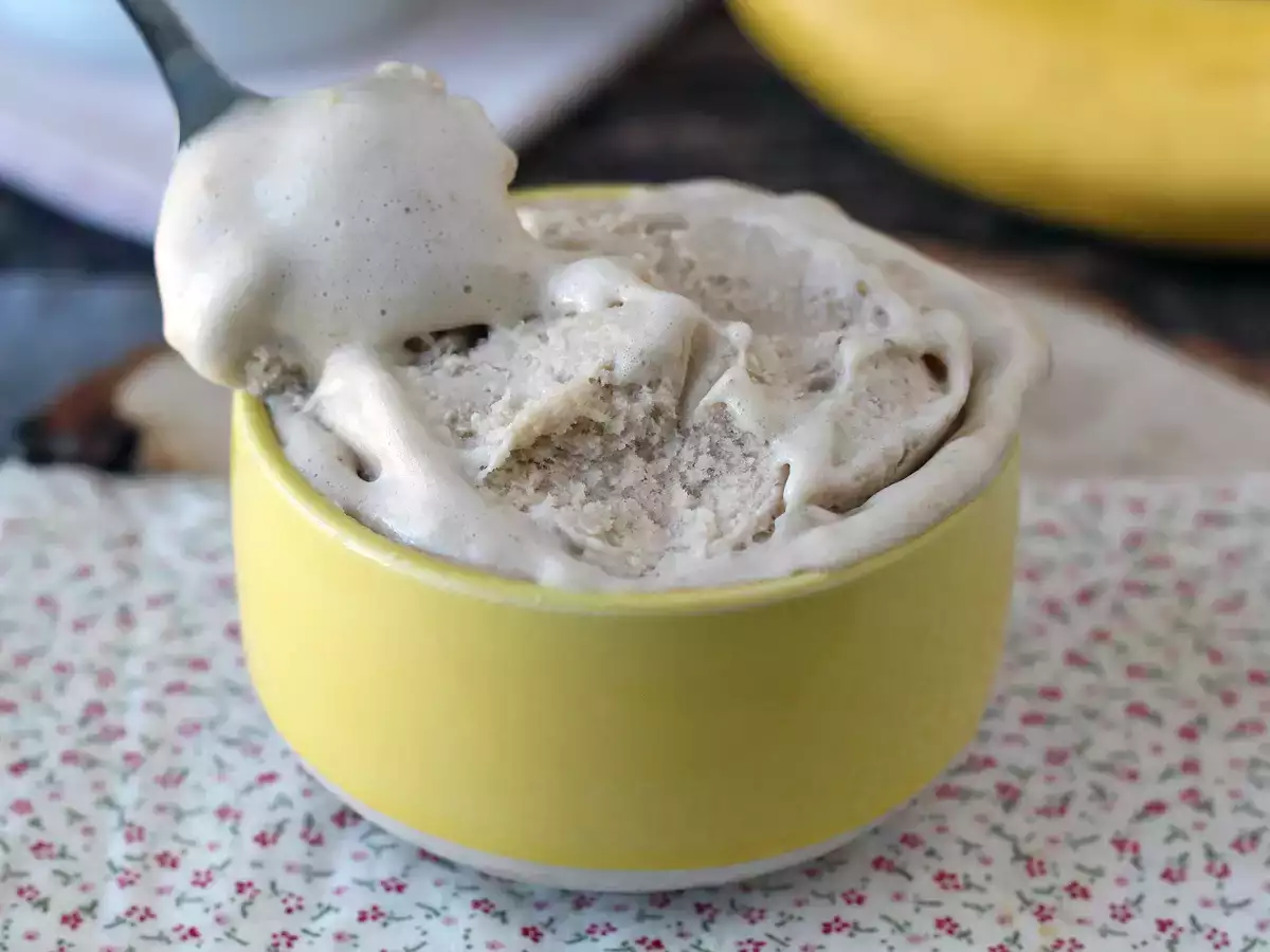 Hurtig vaniljeprotein-is med valleprotein – kun 3 ingredienser! - foto 3