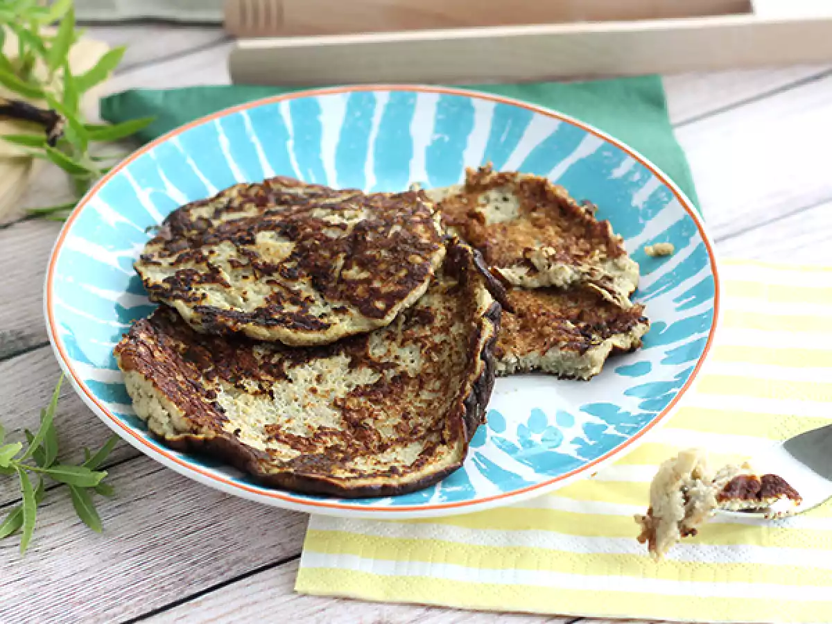 Hurtige glutenfri pandekager (bananer + æg)