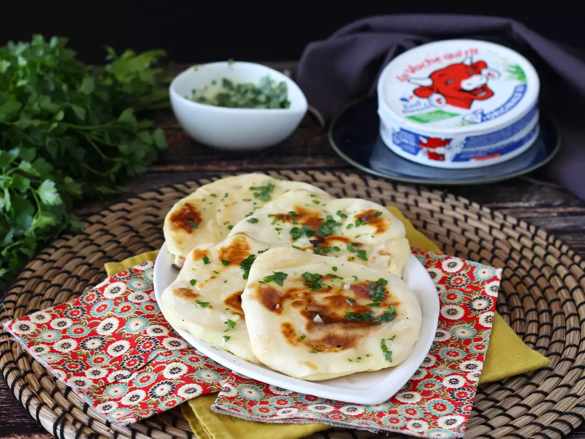 Hurtige naanbrød med ost - foto 6