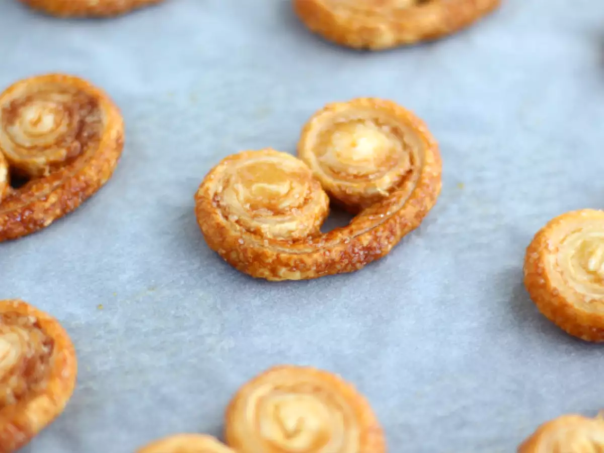 Hurtige og nemme palmiers af butterdej - foto 3