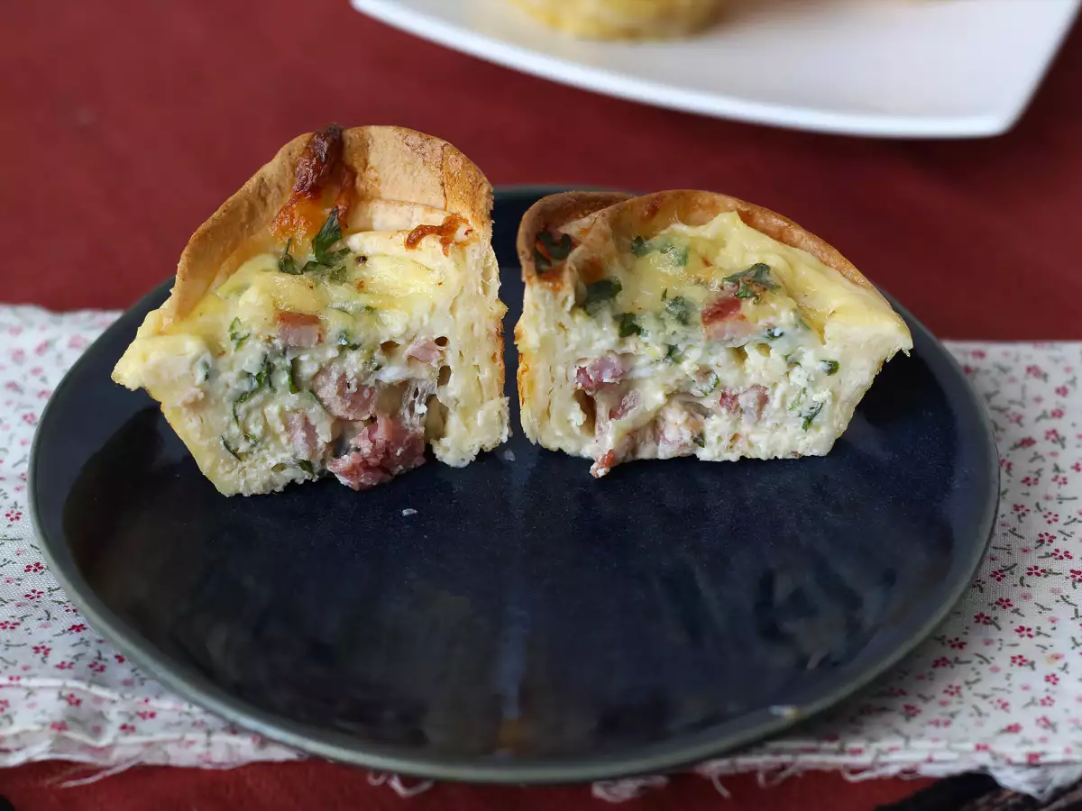Hvad kan man lave med tortillas? Nemme og billige mini-quicher! - foto 5