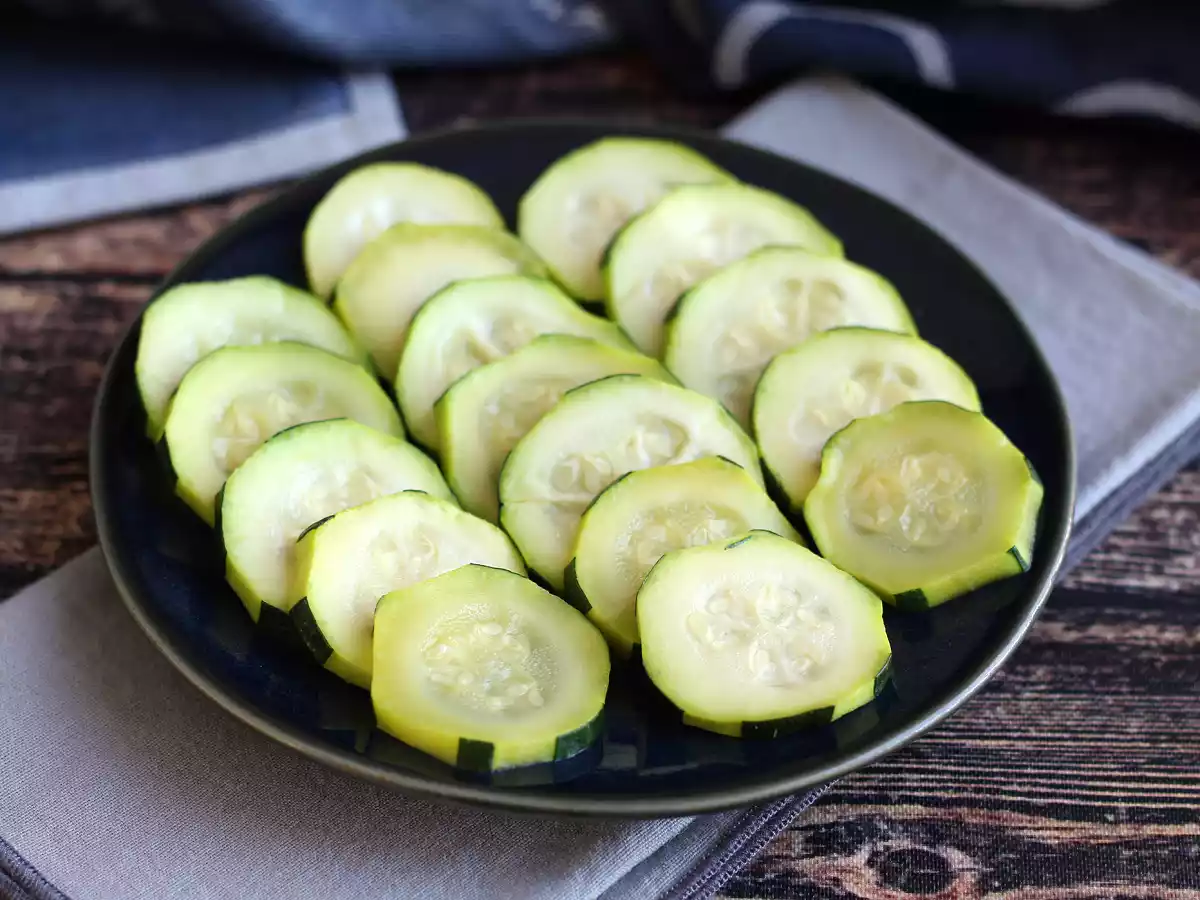 Hvordan damper jeg courgetter? - foto 4