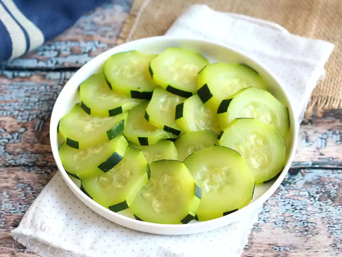 Hvordan koger jeg courgetter i vand? - foto 2