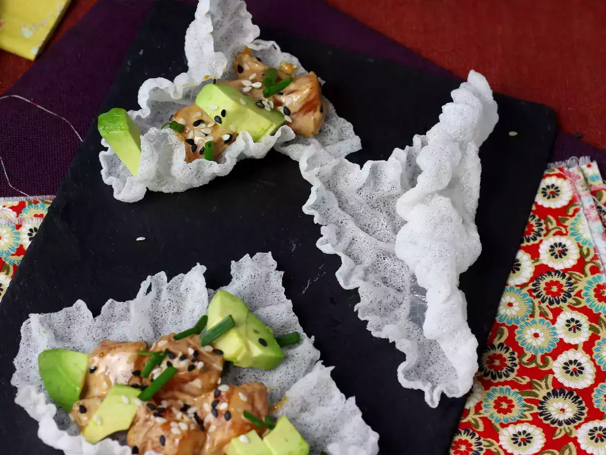 Hvordan laver jeg chips med rispapir? - foto 2