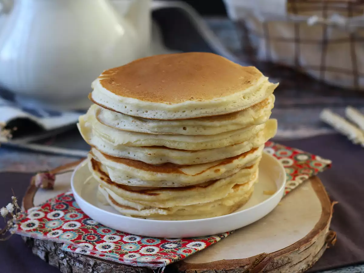 Hvordan laver man amerikanske pandekager?