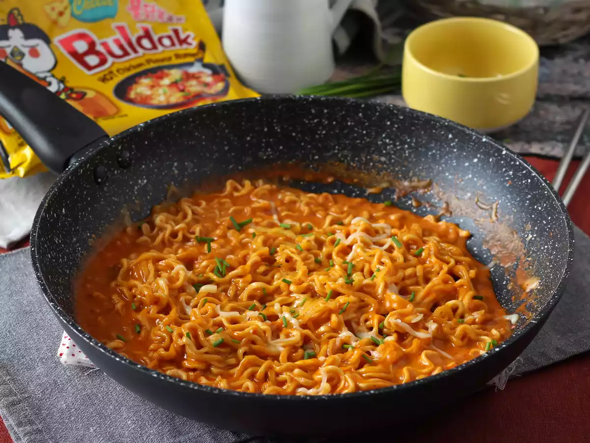 Hvordan laver man Cheese Buldak? Hurtig og nem opskrift! - foto 5