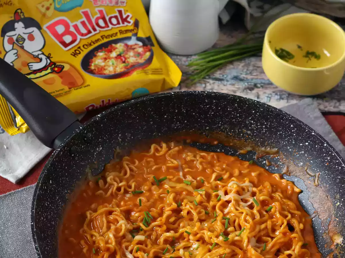 Hvordan laver man Cheese Buldak? Hurtig og nem opskrift! - foto 7