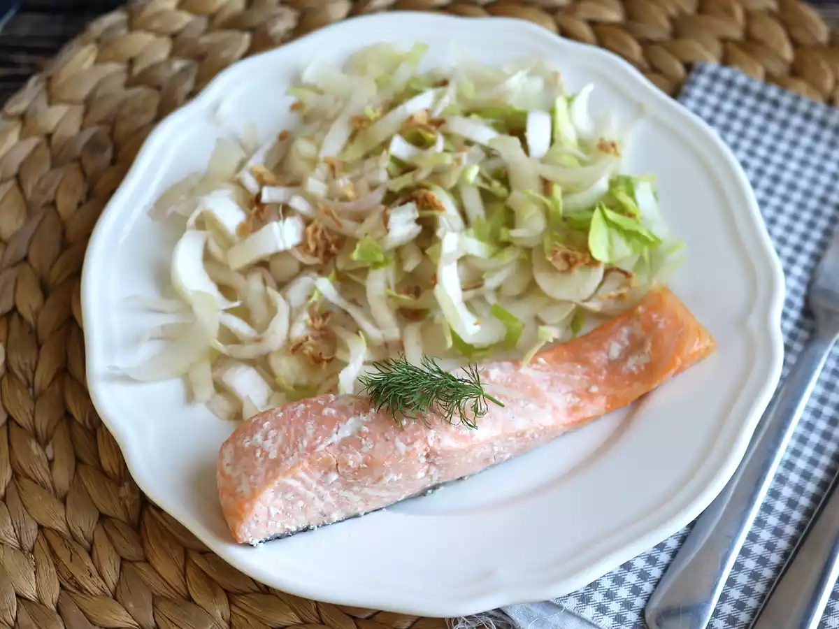 Hvordan steger man en laksesteak på panden? - foto 2