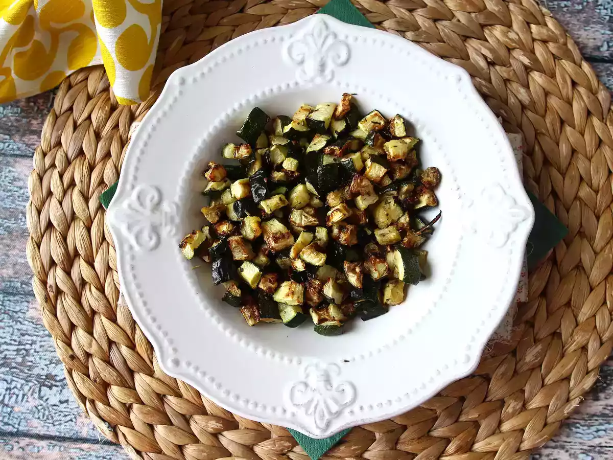 Hvordan tilbereder jeg courgetter i Air Fryer? - foto 3